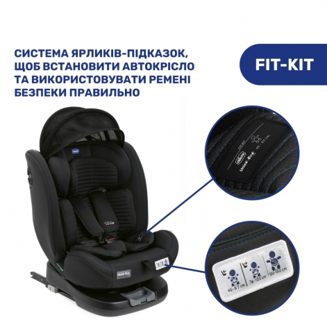 Автокрісло Chicco Unico Evo Air i-Size, група 0+/1/2/3 - lebebe-boutique - 14