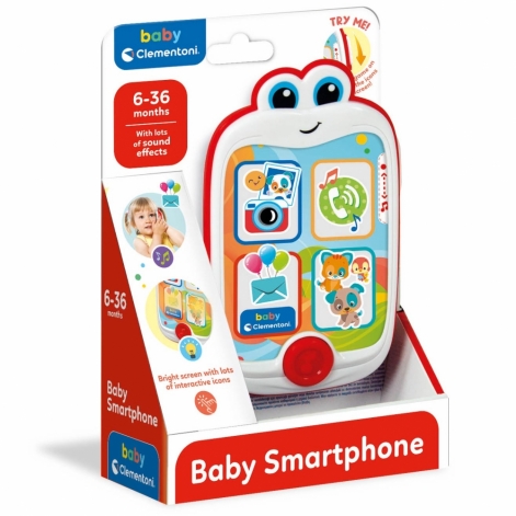 Музыкальная игрушка Clementoni "Baby Smartphone" - lebebe-boutique - 5
