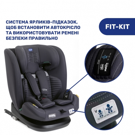 Автокресло Chicco Mokita Air i-Size, группа 1/2/3 - lebebe-boutique - 9