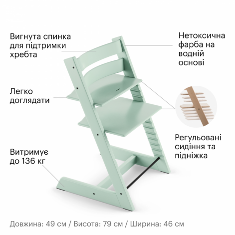 Стульчик Stokke Tripp Trapp - lebebe-boutique - 8