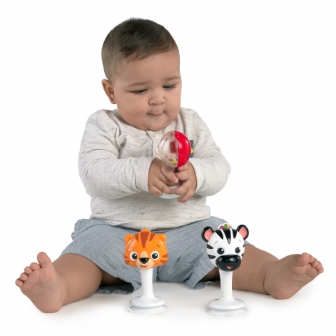 Игрушка на присоске Baby Einstein "Rattle & Jingle Trio" - lebebe-boutique - 5