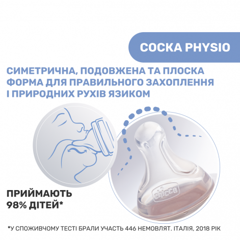 Пляшечка скло Chicco Well-Being Colors, 150мл, соска силікон, 0м+ - lebebe-boutique - 4