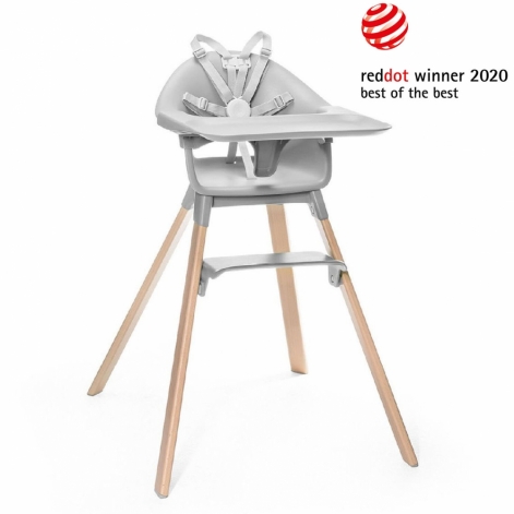 Стільчик дитячий Stokke™  Clikk кол. сірий (Cloud Grey) - lebebe-boutique - 3