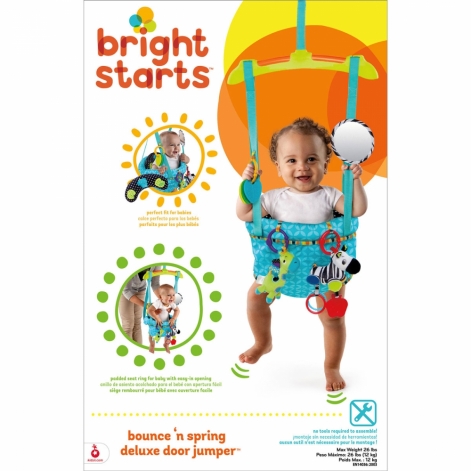 Прыгунки детские Bright Starts "Bounce 'n Spring Deluxe" - lebebe-boutique - 10