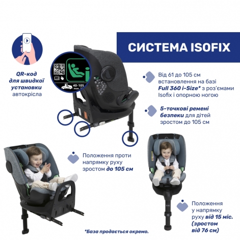 Автокресло Chicco Bi-Seat Air i-Size без базы, группа 0+/1/2/3 - lebebe-boutique - 6