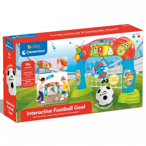 Ігровий розвиваючий центр Clementoni "Interactive Football Goal" - lebebe-boutique - 5