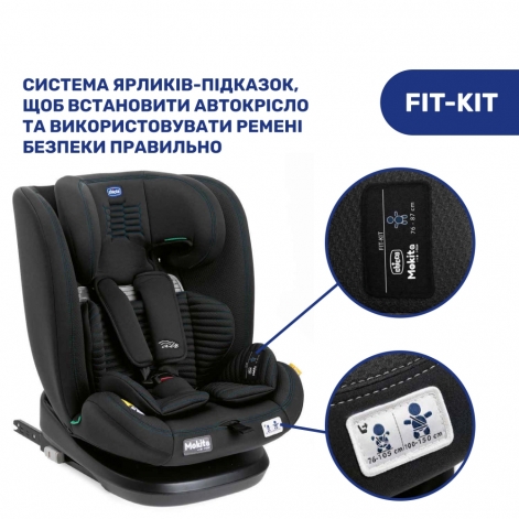 Автокрісло Chicco Mokita Air i-Size, група 1/2/3 - lebebe-boutique - 9