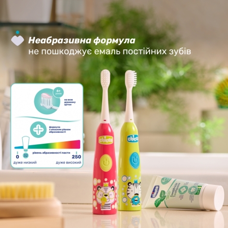 Зубная паста Chicco "Сладкая мята", с фтором, от 6 лет, 50 мл - lebebe-boutique - 3