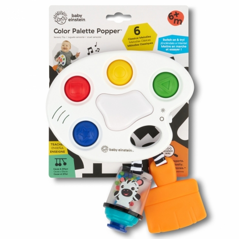 Музыкальная развивающая игрушка Baby Einstein "Color Palette Popper" - lebebe-boutique - 11