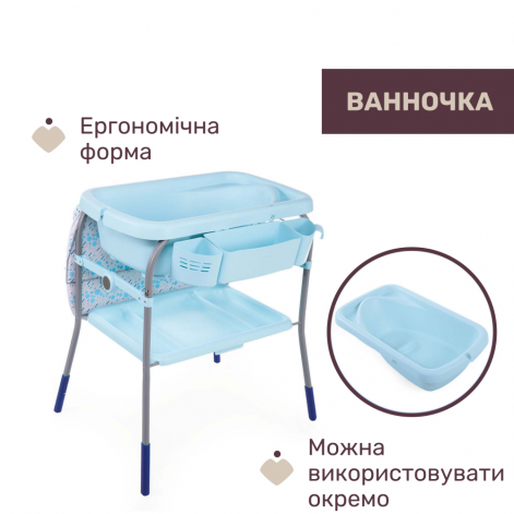 Столик для сповивання з ванночкою Chicco Cuddle & Bubble - lebebe-boutique - 4