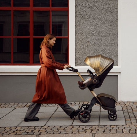 Прогулочная коляска Stokke Xplory X Gold Limited Edition - lebebe-boutique - 3