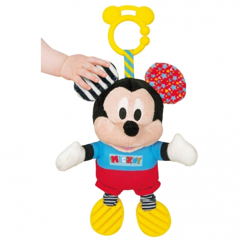 Мягкая игрушка на коляску Clementoni "Baby Mickey", серия "Disney Baby" - lebebe-boutique - 3