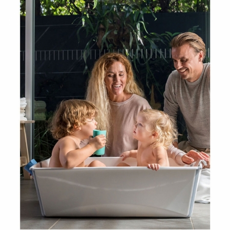 Набор Stokke Flexi Bath: ванночка складная и адаптер - lebebe-boutique - 8