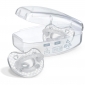 Пустышка Chicco PhysioForma Crystal, силикон, 6-16 мес., 2 шт. - lebebe-boutique - 3