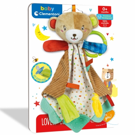 Игрушка-комфортер Clementoni "Lovely Bear" - lebebe-boutique - 4