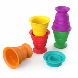 Іграшка розвиваюча Baby Einstein "Stack & Squish Cups"