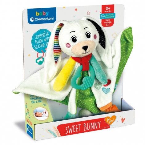 Іграшка-комфортер Clementoni "Sweet bunny" - lebebe-boutique - 4