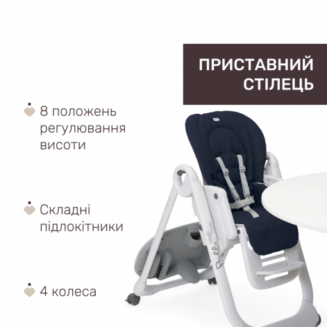 Стільчик для годування Chicco Polly Magic Relax - lebebe-boutique - 5