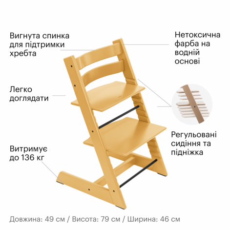 Стульчик Stokke Tripp Trapp - lebebe-boutique - 7