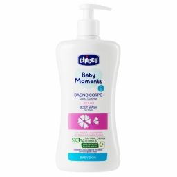 Гель для купания с экстрактом мальвы и глицерином Chicco Baby Moments "Без слез", 500 мл