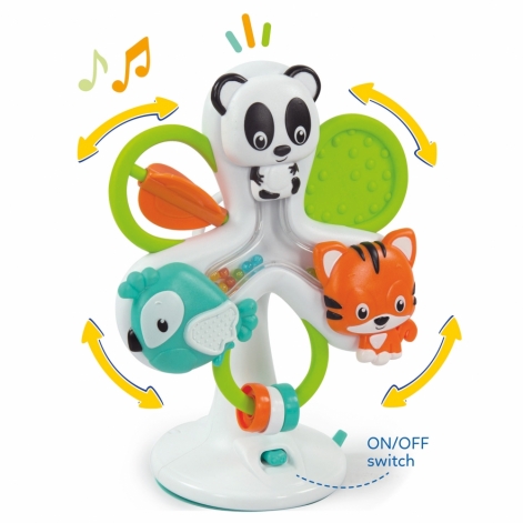 Игрушка на присоске Clementoni "Round & Round Animals" - lebebe-boutique - 3