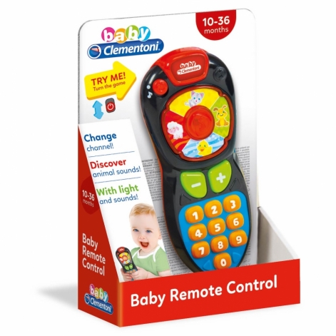 Музыкальная игрушка Clementoni "Baby Remote Control" - lebebe-boutique - 4