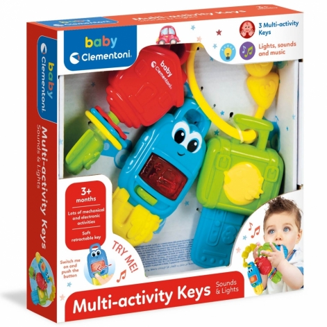 Брязкальце Clementoni "Multi-activity Keys" - lebebe-boutique - 4