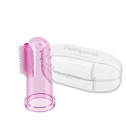 Зубна щіточка з масажом для ясен (Рожевий)