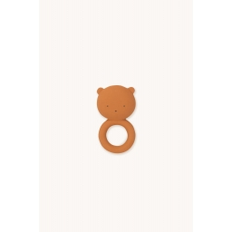Ведмедик-прорізувач з натурального каучуку GOMMU RING BEAR Мигдаль