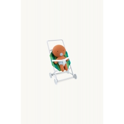 Візочок GOMMU POCKET STRIPED STROLLER Зелений