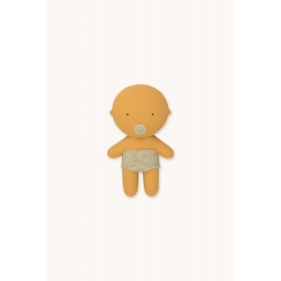 Міні-пупс з натурального каучуку GOMMU MINI BABY Персик (18 см)