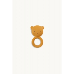 Ведмедик-прорізувач з натурального каучуку GOMMU RING BEAR Сієна