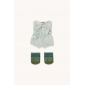 Набір одягу GOMMU STRIPES One-Piece & Socks Блакитний/Пісочний
