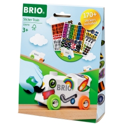 Локомотив BRIO з наклейками (33979)