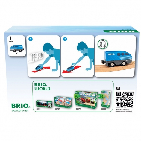 Инерционный поезд для железной дороги BRIO (36019) - lebebe-boutique - 2
