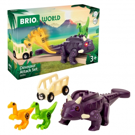 Набір для дитячої залізниці BRIO Анкілозавр (36082) - lebebe-boutique - 3