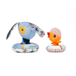 Игрушка для ванной Lilliputiens Собачка Жюль и уточка (83651)