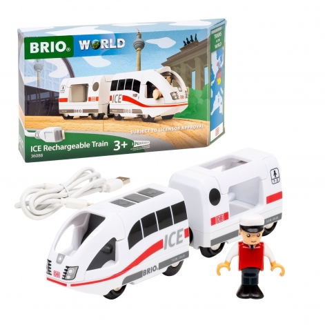 Поїзд для залізниці BRIO ICE з USB підзарядкою (36088) - lebebe-boutique - 3