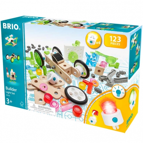 Конструктор BRIO Builder зі світлом 123 ел. (34593)