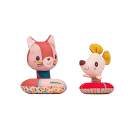 Игрушка для ванной Lilliputiens Кошечка Жанетт и мышка (83652)