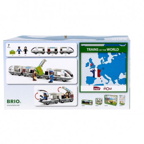 Поезд для железной дороги BRIO TGV (36087) - lebebe-boutique - 2