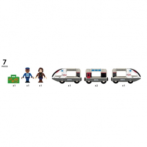 Поезд для железной дороги BRIO TGV (36087) - lebebe-boutique - 4