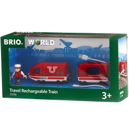 Пасажирський поїзд BRIO c USB підзарядкою (33746)