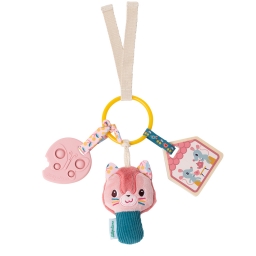Игрушка на коляску Ключики Lilliputiens Котик Жанетт (83568)