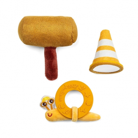 Розвиваюча іграшка Lilliputiens Будівельник Собачка Жюль (83608) - lebebe-boutique - 3