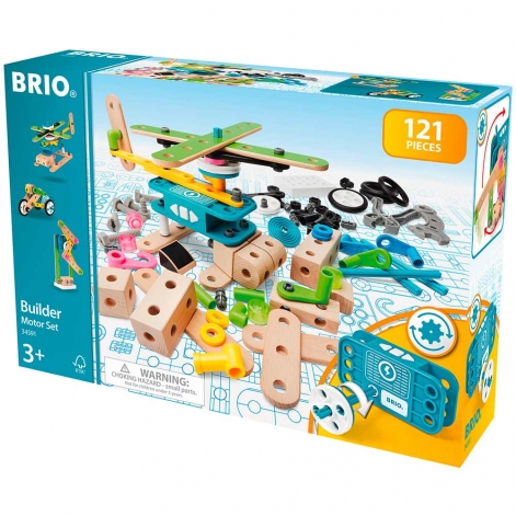 Конструктор BRIO Builder с мотором 120 эл. (34591)