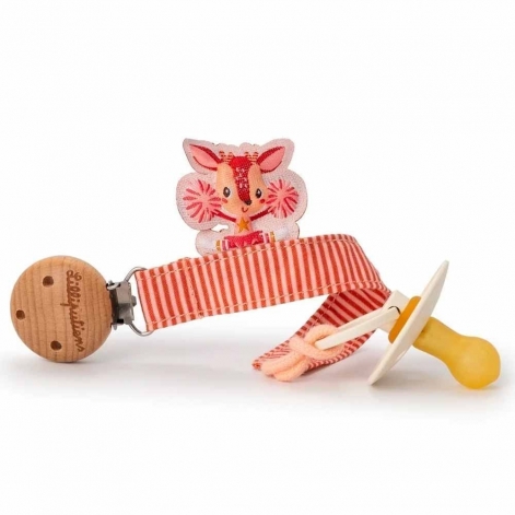 Тримач для пустушки Lilliputiens Оленя Стелла (83459) - lebebe-boutique - 2