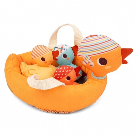 Игрушка для ванной Lilliputiens Мама Утка и ее утята (83580) - lebebe-boutique - 3
