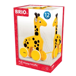 Игрушка-каталка BRIO Жираф (30200)