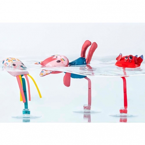 Іграшка для ванної Lilliputiens Котик Жанетт і її друзі (83582) - lebebe-boutique - 2